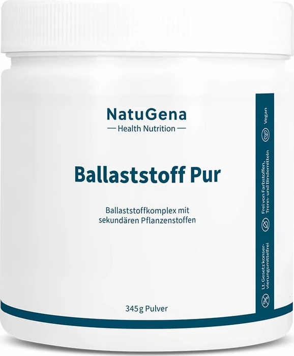 NatuGena Ballaststoff Pur Pulver, 345g