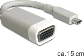 DeLOCK HDMI micro-D [Stecker] auf VGA [Buchse] Adapterkabel (65470)