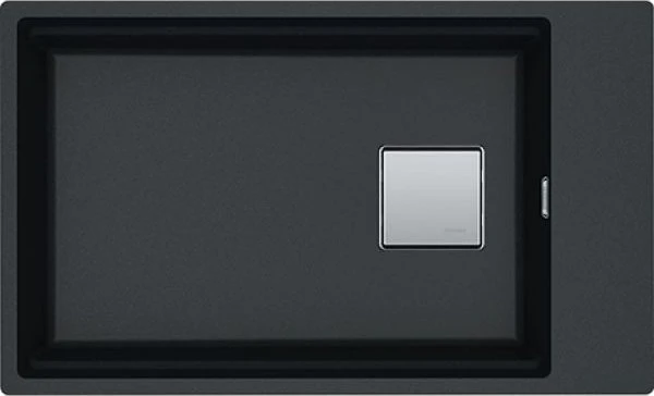 Franke Kubus 2 KNG 110-62 Unterbau Becken mittig mit Ablauffernbedienung onyx