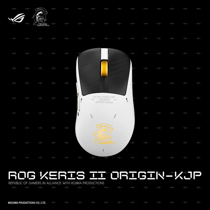 ASUS ROG Keris II Origin Wireless KJP Edition, USB/Bluetooth