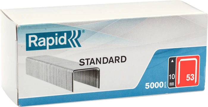 Rapid Typ 53 Feindraht Tacker-Klammern, 10mm, 5000 Stück