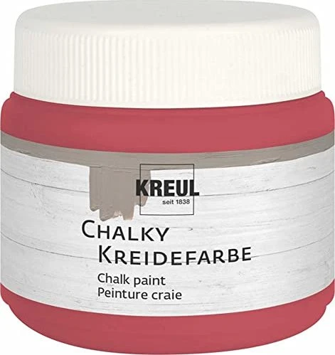 Kreul Chalky Kreidefarbe, cozy red, 150ml