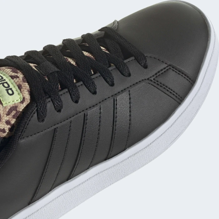 adidas Grand Court Base 2.0 core black/pulse lime (Herren)