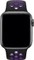 Apple Nike Sportarmband S/M und M/L für Apple Watch 40mm schwarz/hyper grape Vorschaubild