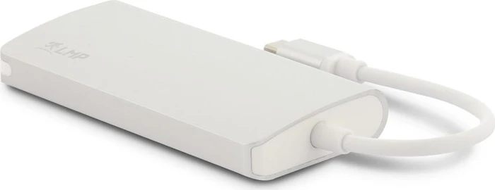 LMP USB-C Video Hub, 5-Port, USB-C 3.0 [Stecker], silber