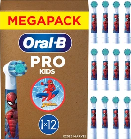 Oral-B Kids Spiderman Kinder-Ersatzbürste,    12 Stück