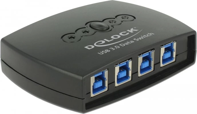 DeLOCK USB 3.0 Sharing Switch, 4-1, 4-fach