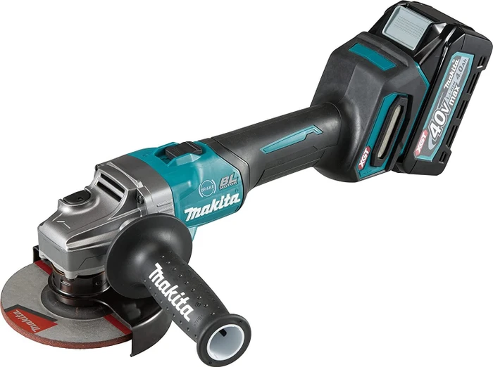 Makita GA005GD201 XGT Akku-Winkelschleifer inkl. MAKPAC + 2 Akkus 2.5Ah