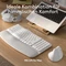 Logitech Wave Keys for Mac, Grauweiß, Logi Bolt, USB/Bluetooth, DE Vorschaubild