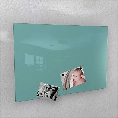 Colours Manufaktur Glas-Magnettafel, Glasboard, lichtgrün, 60x40cm