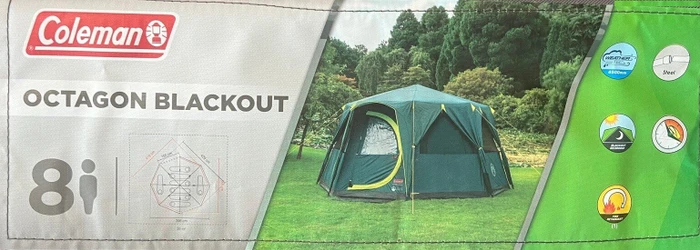 Coleman Octagon BlackOut Familienzelt