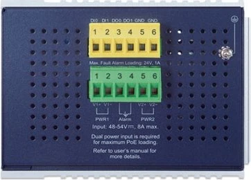 Planet IGS-20160HPT Industrial Railmount Gigabit Managed Switch, 18x RJ-45, 2x SFP, 360W PoE+