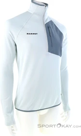 Mammut Aenergy Light ML Half Zip Funktionsshirt langarm silver sage/strata (Herren)