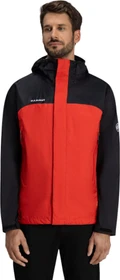 Mammut Microlayer 2.0 HS Hooded Funktionsjacke mammut red/black (Herren)