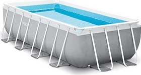 Intex Prism Quadra Frame Pool Set rechteckig 400x200x100cm