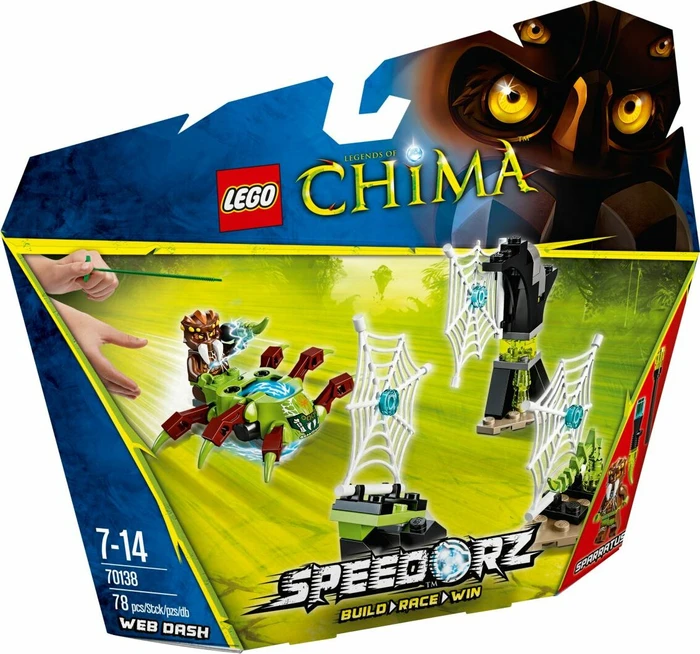 LEGO Legends of Chima Speedorz - Spinnennetz