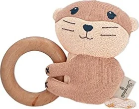 Sterntaler Holz-Greifling Otter Otti hellbraun