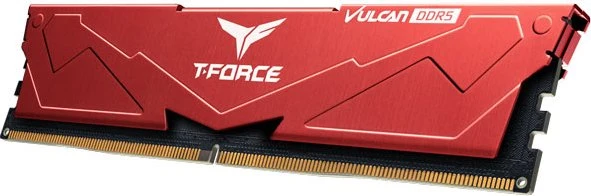 TeamGroup T-Force VULCAN rot UDIMM 32GB Kit, DDR5-6000, CL30-36-36-76, X8