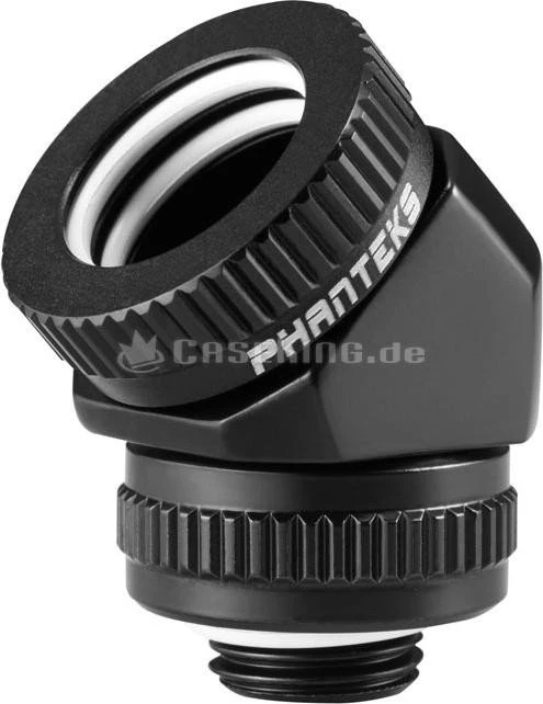 Phanteks Glacier G1/4" Rohranschluss 45° 16mm schwarz