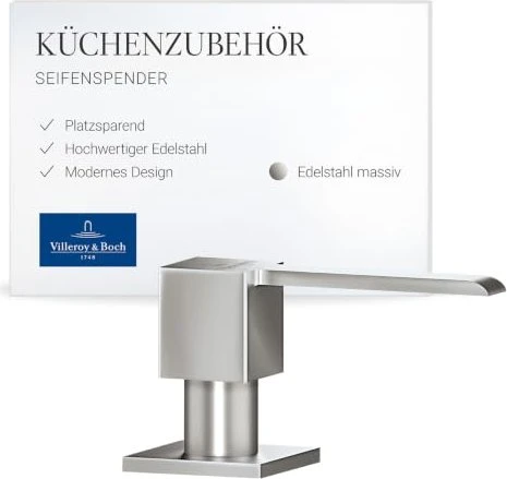 Villeroy & Boch Seifenspender 250ml edelstahl massiv