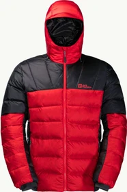 Jack Wolfskin Nebelhorn Down Hoody Funktionsjacke adrenaline red (Herren)