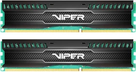 Patriot Viper 3 LP schwarz UDIMM 8GB Kit, DDR3-1600, CL9-9-9-24