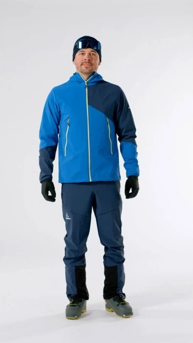 Löffler Touring Dynamic AS Skihose lang dark blue (Herren)