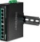 TRENDnet TI Hardened Industrial Railmount Switch, 8x RJ-45, 200W PoE+ Vorschaubild