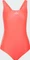 adidas 3-Streifen C-Back Badeanzug solar turbo/frozen turbo (Damen) Vorschaubild