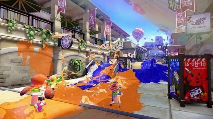 Splatoon - inkl. amiibo Figur Inkling-Tintenfisch (WiiU)