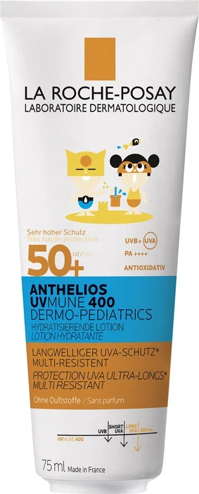 La Roche-Posay Anthelios UVMune 400 Dermo-Pediatrics Sonnenmilch LSF50+, 75ml