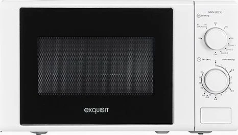 Exquisit MW802G Mikrowelle mit Grill weiß
