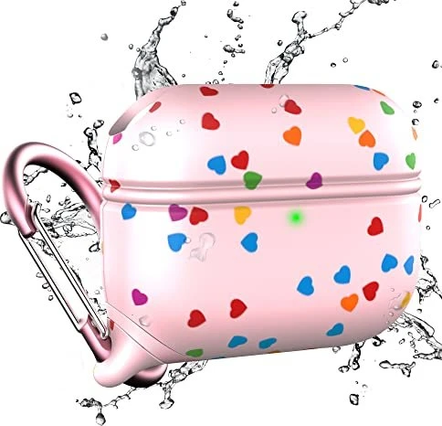 Catalyst Waterproof Case Special Edition für Apple AirPods Pro Pink Hearts