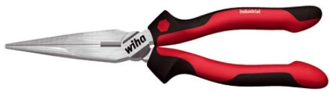 Wiha Z 05002 Industrial Flachrundzange mit Schneide, 20cm