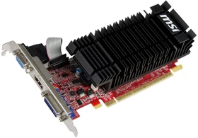 MSI GeForce GT 610 (667MHz), N610-1GD3H/LP, 1GB DDR3, VGA, DVI, HDMI