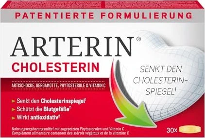 Arterin Cholesterin Tabletten, 30 Stück