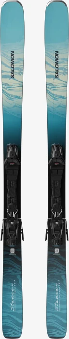 Salomon Stance 80 + M10 alaskan blue/porcelain (inkl. Bindung) (Damen) (Modell 2025/2026)