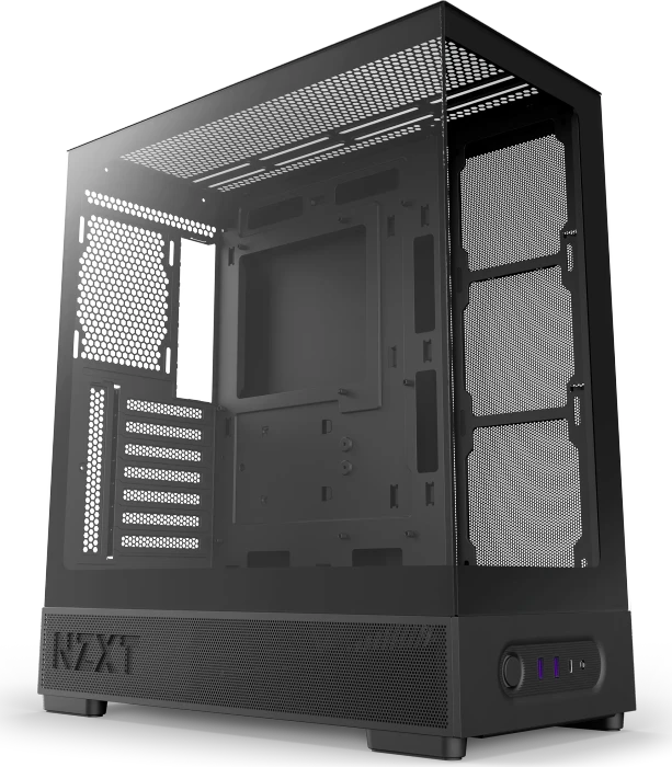NZXT S5 RGB Black, Glasfenster
