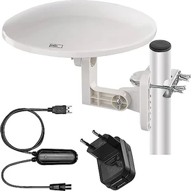 Emos Universal Antenne Village Moon V900, DVB-T2/FM/DAB, aktiv, Outdoor