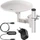 Emos Universal Antenne Village Moon V900, DVB-T2/FM/DAB, aktiv, Outdoor (J0803)