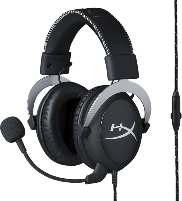 HP HyperX Cloud silber