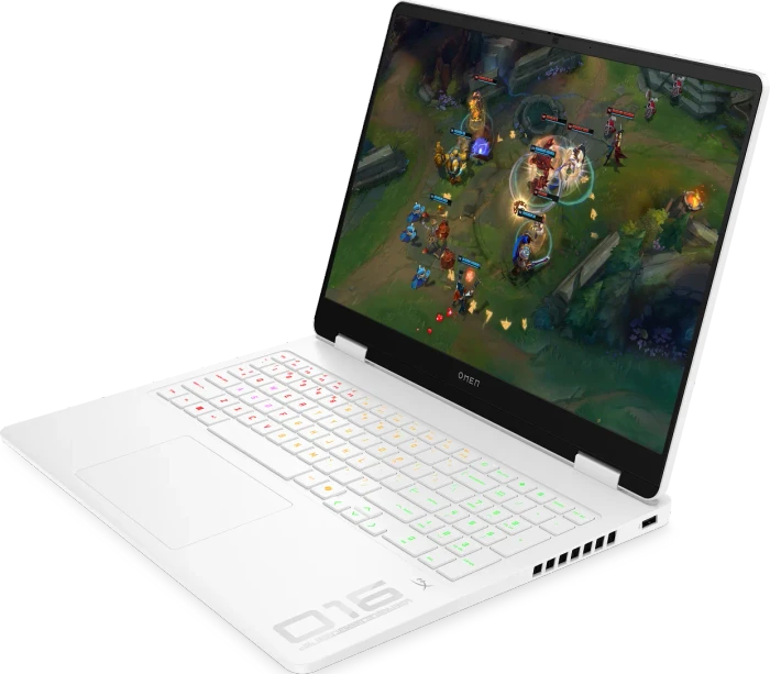 HP OMEN Gaming Laptop 16-am0368ng, Ceramic White, Core Ultra 7 255H, 24GB RAM, 2TB SSD, GeForce RTX 5060, DE