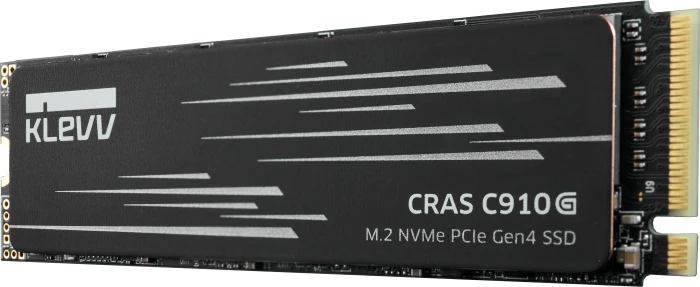 Klevv Cras C910G 4TB, Graphene, M.2 2280 / M-Key / PCIe 4.0 x4, Heatspreader