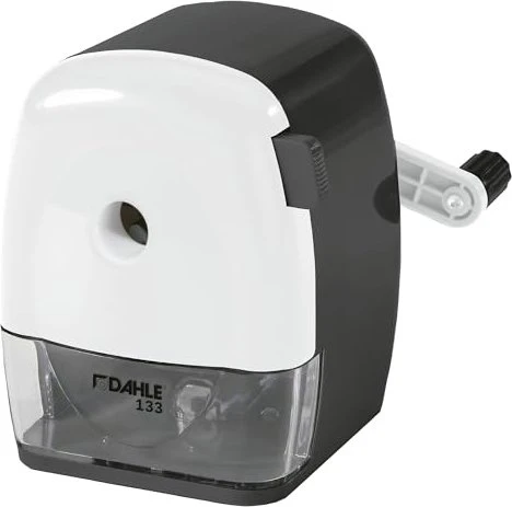 Dahle 133 Kurbelanspitzer schwarz/weiß