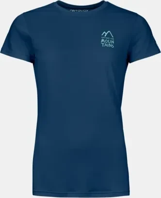 Ortovox 120 Cool Tec Mountain Duo Funktionsshirt kurzarm deep ocean (Damen)