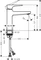 Hansgrohe Metropol Waschbeckenarmatur 110 mit Push-Open Ablaufgarnitur chrom Vorschaubild