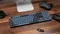 Keychron K5 Pro, schwarz/blau, LEDs RGB, hot-swap, Gateron LOW PROFILE 2.0 BROWN, USB/Bluetooth, DE Vorschaubild