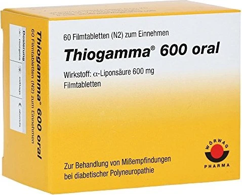 Thiogamma 600 oral Filmtabletten, 60 Stück
