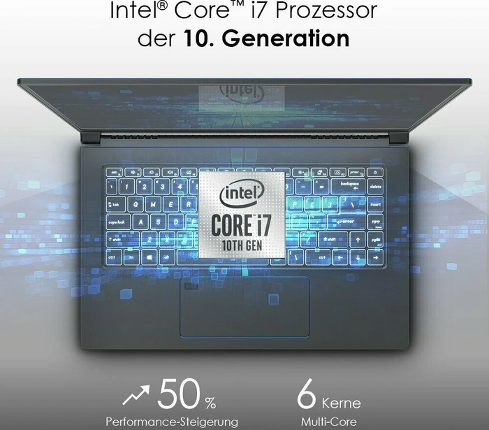 MSI Prestige 15 A10SC-014, Carbon Gray, Core i7-10710U, 32GB RAM, 1TB SSD, GeForce GTX 1650 Max-Q, DE
