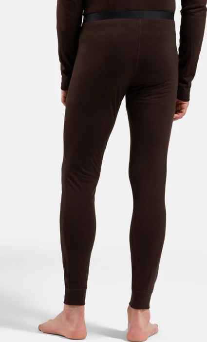 Odlo Natural Merino 160 Base Layer Tights Hose lang fudge (Herren)